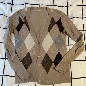 argyle sweater